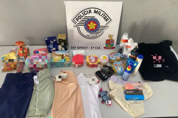 Mulher &eacute; presa ap&oacute;s furto em farm&aacute;cia e lojas de shopping em Mogi Gua&ccedil;u