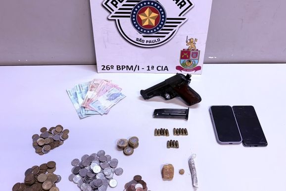 PM recaptura procurado por tr&aacute;fico durante patrulhamento em Mogi Gua&ccedil;u
