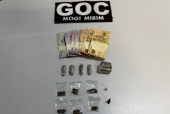 GOC prende homem por tr&aacute;fico de drogas em im&oacute;vel abandonado na Zona Leste da cidade