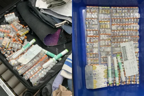 Homem &eacute; preso com mais de 300 ampolas para emagrecimento em aeroporto da regi&atilde;o