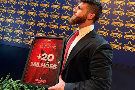 Advogado Ighor Dantas alcan&ccedil;a TOP 1 nacional com R$ 66,7 milh&otilde;es recuperados em execu&ccedil;&otilde;es