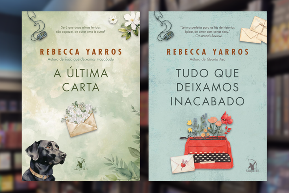 Tudo Que Deixamos Inacabado e A &Uacute;ltima Carta s&atilde;o as dicas de leitura da Livraria Sophia