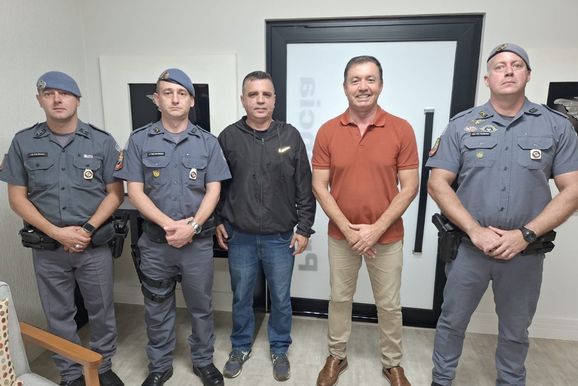 C&acirc;mara de Pen&aacute;polis recebe o novo comandante da Pol&iacute;cia Militar na cidade