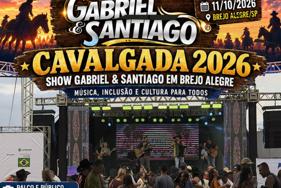 Show de Gabriel & Santiago re&uacute;ne 4 mil pessoas em Brejo Alegre