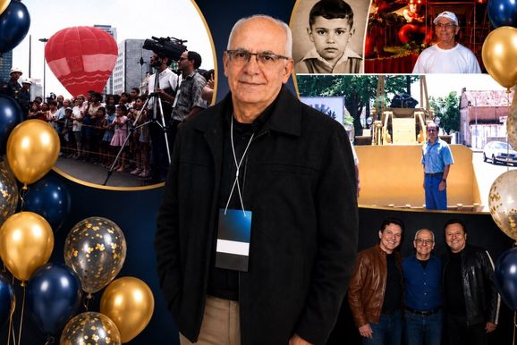     Toninho (Antonio Afonso de Miranda) celebra anivers&aacute;rio em Porangaba