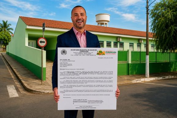 Emenda de R$ 500 mil do deputado Vit&atilde;o do Cachorr&atilde;o refor&ccedil;ar&aacute; a sa&uacute;de de Porangaba