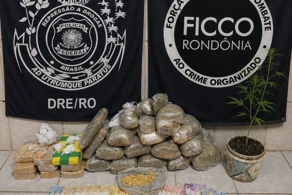 Ficco prende suspeito e apreende 27 kg de drogas e comprimidos de ecstasy em Porto Velho