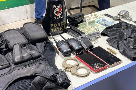 Suspeito de integrar fac&ccedil;&atilde;o criminosa &eacute; preso com pistola roubada em Porto Velho