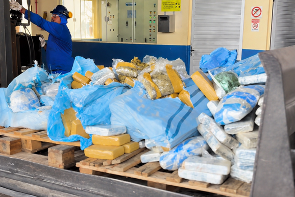 Quase meia tonelada de drogas &eacute; incinerada pela Pol&iacute;cia Civil em S&atilde;o Miguel do Guapor&eacute;