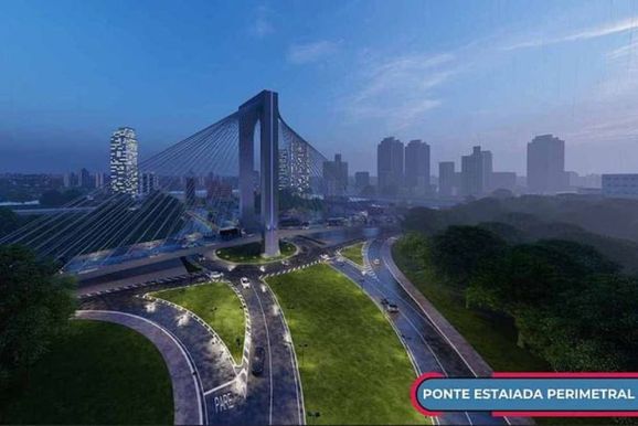 Viaduto e ponte estaiada em Pouso Alegre avan&ccedil;am com aval do Governo Federal