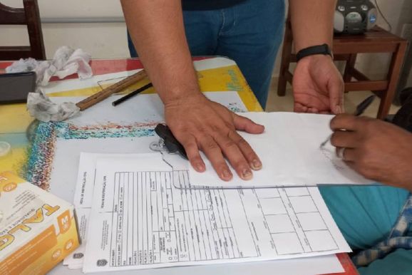 Idosos em asilo de PA recebem atendimento para emiss&atilde;o da nova Carteira de Identidade