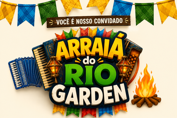 Arrai&aacute; do Rio Garden promete tr&ecirc;s dias de festa, m&uacute;sica e transmiss&atilde;o dos jogos do Brasil