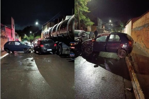 Colis&atilde;o entre dois carros deixa motorista gravemente ferida em Rio das Pedras