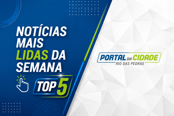 Confira as not&iacute;cias mais lidas da semana no Portal da Cidade