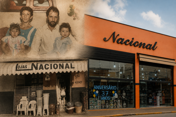 Lojas Nacional celebra 37 anos de hist&oacute;ria com sorteio de 37 pr&ecirc;mios em Rio das Pedras