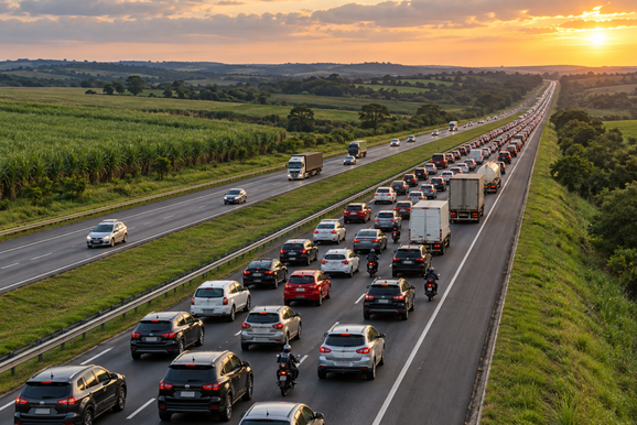 Estradas devem ter movimento intenso no feriado; motoristas riopedrenses devem se planejar