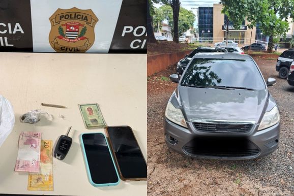Pol&iacute;cia Civil prende homem por tr&aacute;fico de drogas em Rio das Pedras
