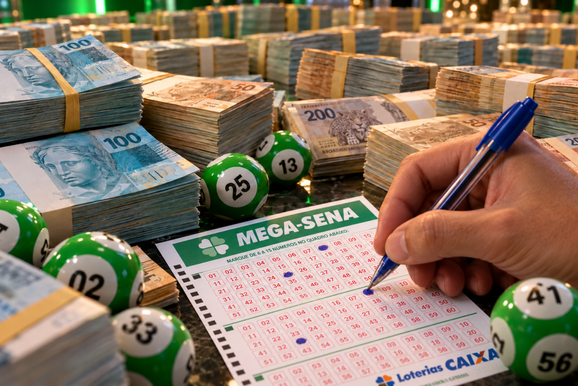 Mega-Sena acumula e pode pagar R$ 185 milh&otilde;es nesta ter&ccedil;a-feira (20)