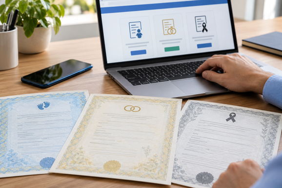 Voc&ecirc; sabia? Segunda via de certid&otilde;es pode ser solicitada pela internet