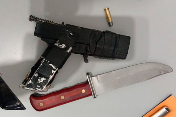 Homem &eacute; preso com arma artesanal e muni&ccedil;&atilde;o calibre .38 durante abordagem