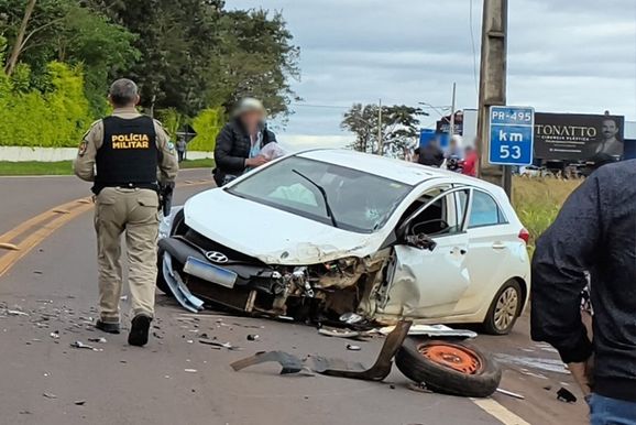 Motorista do HB20 envolvido em acidente com ve&iacute;culo de Santa Helena &eacute; preso