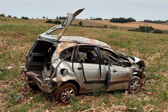 Motorista morre no hospital ap&oacute;s ser ejetado de ve&iacute;culo em acidente registrado na regi&atilde;o