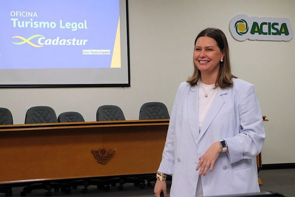 Oficina orienta empres&aacute;rios sobre cadastro no Cadastur em Santa Helena