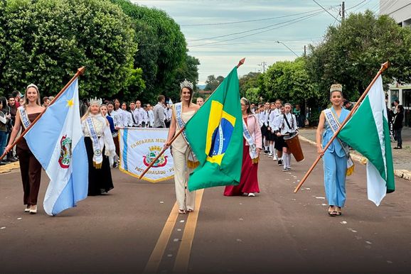 Pato Bragado celebra Independ&ecirc;ncia do Brasil com desfile c&iacute;vico