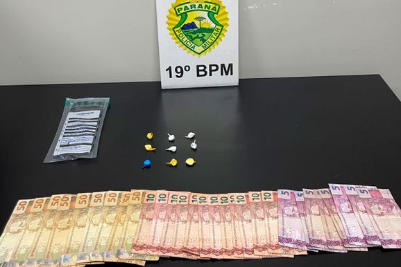 PM cumpre mandado e prende homem com por&ccedil;&otilde;es de coca&iacute;na em Santa Helena