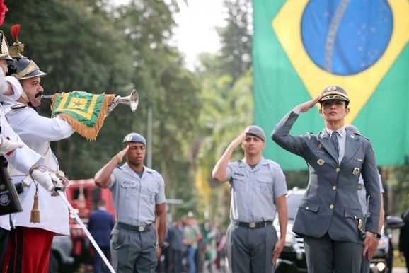 Coronel Glauce Anselmo Cavalli &eacute; a primeira mulher a assumir o Comando-Geral da PM 