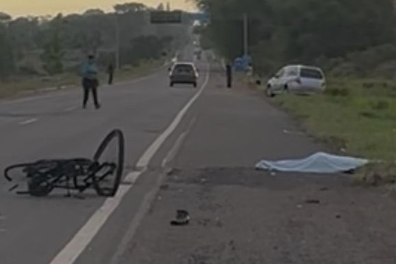 Ciclista de 57 anos morre atropelado por carro na BR-429 em Alvorada do Oeste