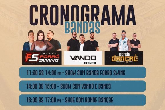 Costa Marques ter&aacute; shows ao vivo durante Campeonato de Pesca Esportiva Aberta