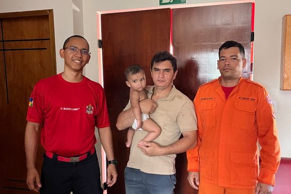 Bombeiros salvam Beb&ecirc; de sete meses engasgado em S&atilde;o Miguel