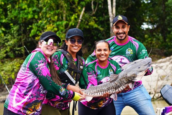 1&ordm; Campeonato Feminino de Pesca na Toca da Raposa faz hist&oacute;ria em Seringueiras