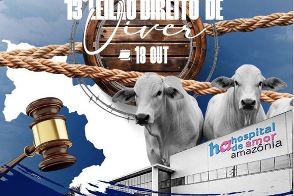 Vem a&iacute; o 13&ordm; Leil&atilde;o Direito de Viver em S&atilde;o Miguel do Guapor&eacute;
