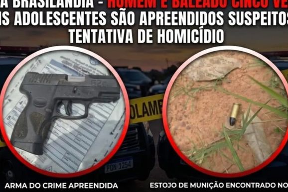 Homem baleado cinco vezes &eacute; socorrido em estado grave em Nova Brasil&acirc;ndia do Oeste
