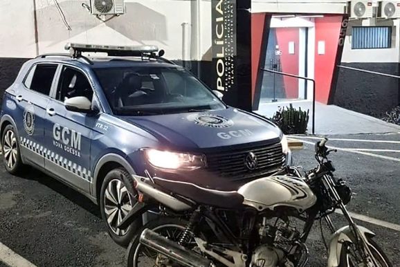 GCM recupera motocicleta furtada e prende suspeito por recepta&ccedil;&atilde;o em Sumar&eacute;