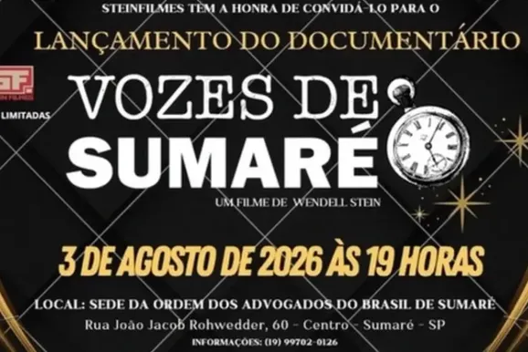 Document&aacute;rio &ldquo;Vozes de Sumar&eacute;&rdquo; ganha premiere especial ap&oacute;s tr&ecirc;s anos de produ&ccedil;&atilde;o