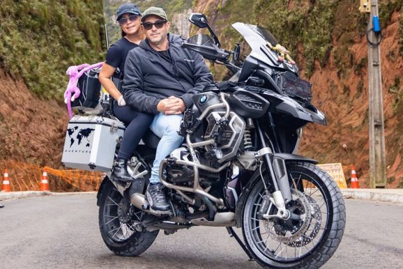 Casal de Sumar&eacute; prepara expedi&ccedil;&atilde;o de 13,5 mil km de moto at&eacute; a Patag&ocirc;nia