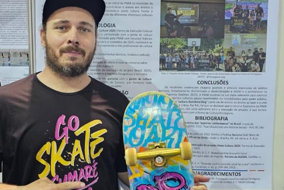 Morador de Sumar&eacute; leva pesquisas sobre skate &agrave; Unicamp e chega ao doutorado