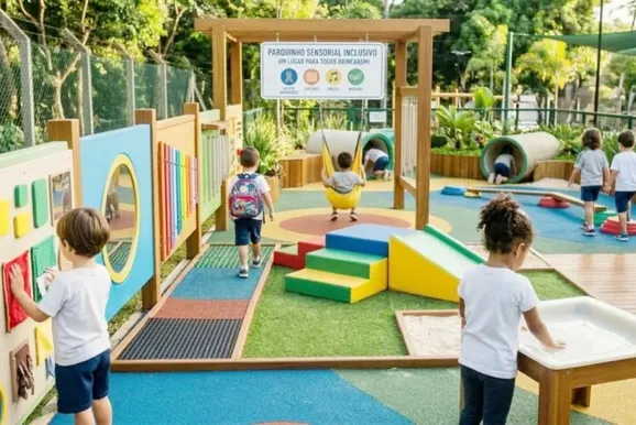 Sumar&eacute; sanciona lei que autoriza cria&ccedil;&atilde;o de pra&ccedil;as sensoriais para autistas