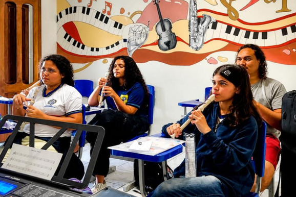 Escola Musical d&rsquo;Paula leva ensino gratuito e amplia acesso &agrave; arte em Surubim
