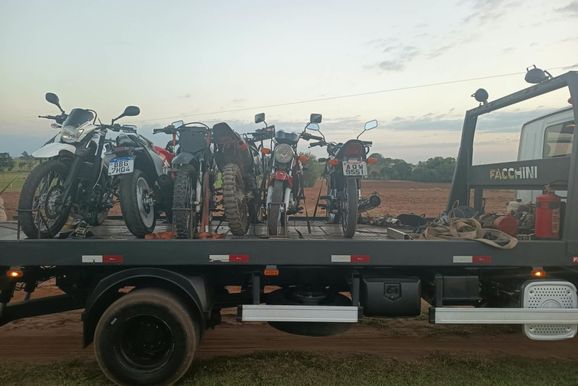 Opera&ccedil;&atilde;o integrada apreende sete motocicletas e mira grupo suspeito de crimes de tr&acirc;nsito
