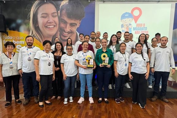 Agentes de Combate a Endemias de Umuarama vencem campanha &ldquo;Aqui o Mosquito N&atilde;o Entra&rdquo;