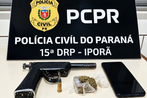 Homem &eacute; preso por tr&aacute;fico e extors&atilde;o durante opera&ccedil;&atilde;o da Pol&iacute;cia Civil em Ipor&atilde;