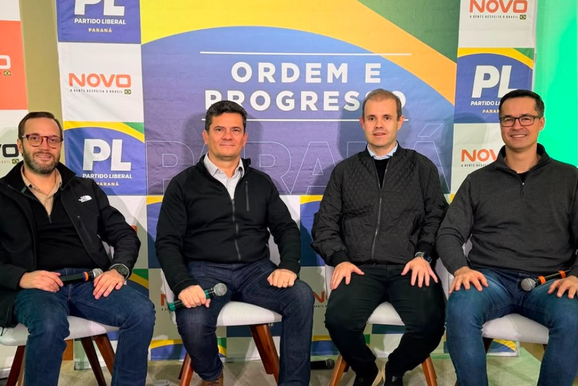 Ao lado de Moro, Filipe Barros e Deltan, Neto Santos afirma que burocracia trava o Pa&iacute;s