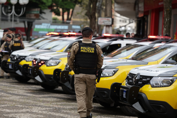 Pol&iacute;cia Militar intensifica fiscaliza&ccedil;&atilde;o na divisa entre Paran&aacute; e Santa Catarina