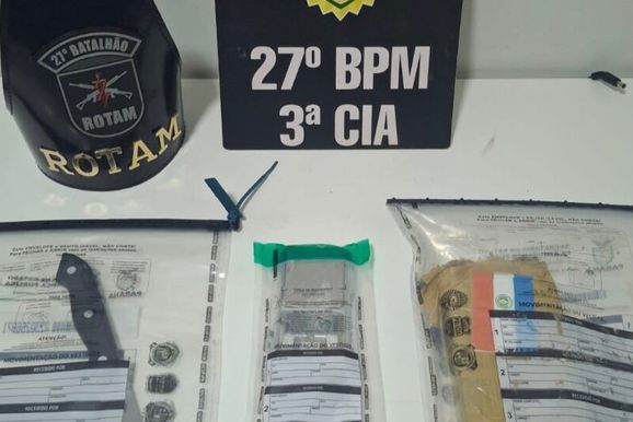 Homem tenta fugir da ROTAM e se tranca no banheiro durante abordagem em S&atilde;o Mateus do Sul