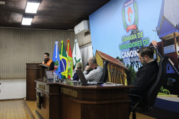 Canoinhas refor&ccedil;a plano de conting&ecirc;ncia diante de previs&atilde;o de chuva intensa