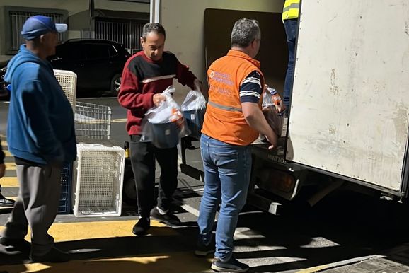 Defesa Civil de SC envia cestas e kits para fam&iacute;lias afetadas em Porto Uni&atilde;o
